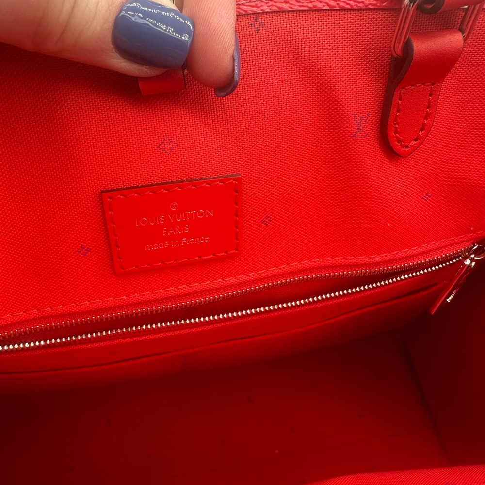 Louis Vuitton On the Go Red excellent used condition!!! - Picture 12 of 14